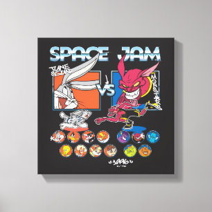 Lienzo Gráfico de la plantilla de TUNE SQUAD™ VS Monstars
