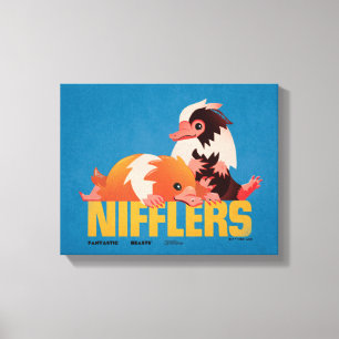 Lienzo Gráfico de Nifflers Vintage