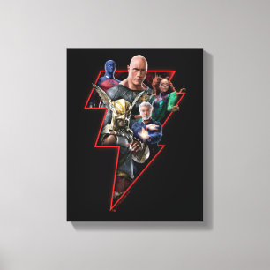 Lienzo Gráfico Lightning del grupo Black Adam