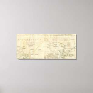 Lienzo Gráfico que contiene parte del mar de Helicópteros