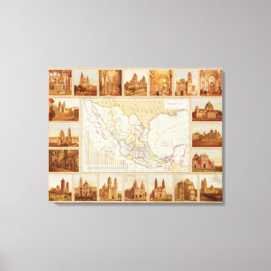 Lienzo Gráfico religioso de México