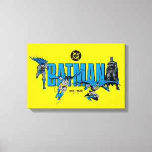 Lienzo Gráficos de Batman Leyendas por Siempre