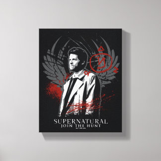 Lienzo Grafiti de Castiel Supernatural