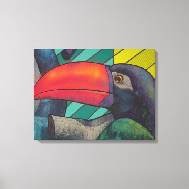 Lienzo Grafiti Turco colorido (Anverso)