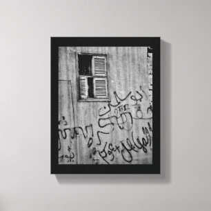 Lienzo Grafitti árabe