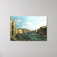 Gran Canal de Venecia Canaletto Pintura al Óleo 16