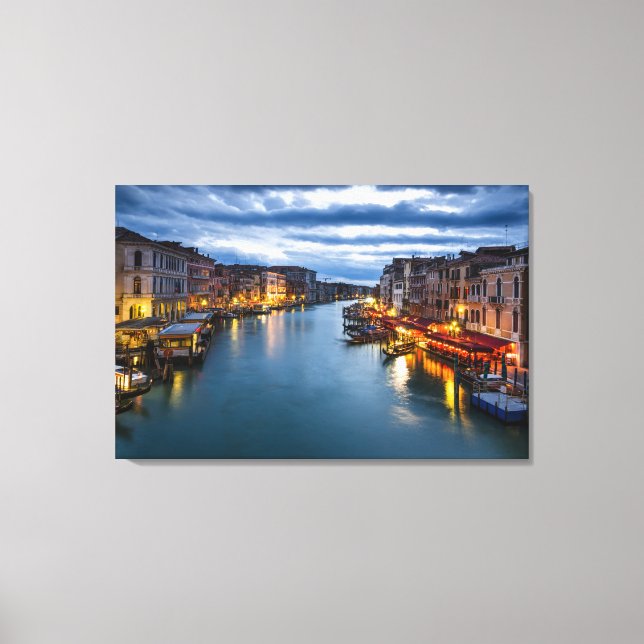 Lienzo Gran Canal de Venecia Imprimir (Anverso)