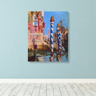 Lienzo Gran Canal de Venecia por Edouard Manet