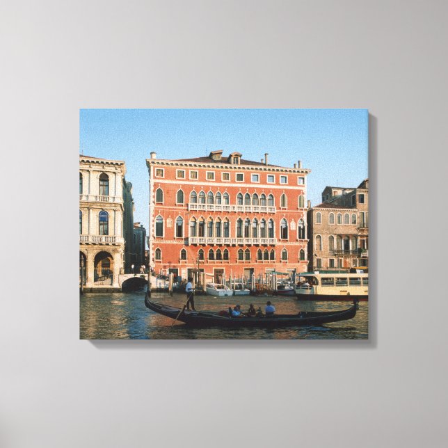 Lienzo Gran Canal, Venecia, Véneto, Italia (Anverso)