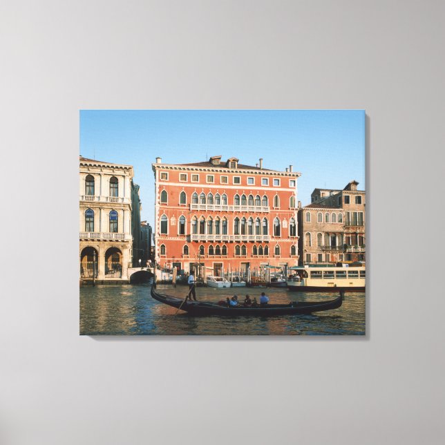 Lienzo Gran Canal, Venecia, Veneto, Italia (Anverso)