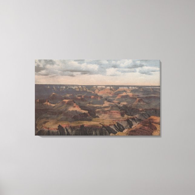 Lienzo Gran Cañón, Arizona - Nube Sombras de Hopi 2 (Anverso)