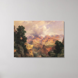 Lienzo Gran Cañón de Thomas Moran, paisaje vintage
