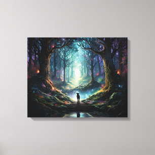 Lienzo "Gran danés místico"