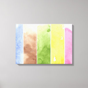 Lienzo gran fondo de la acuarela - pinturas 2 de la