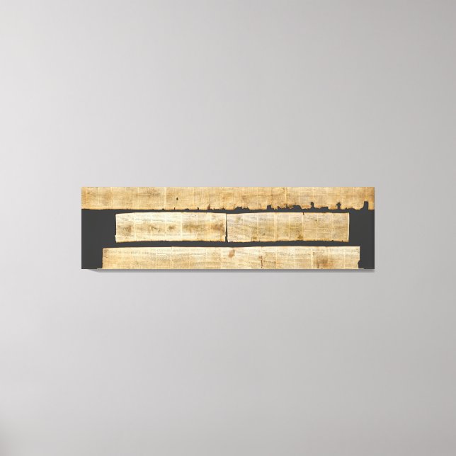 Lienzo Gran Isaías Desplazarse por el Mar Muerto 1QIsaa (Anverso)