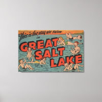 Gran Lago Salado, UtahLa Forma En Que Nadamos Utah