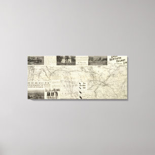 Lienzo Gran línea de ferrocarril septentrional