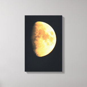 Lienzo Gran luna antigua 11x16.5 (27.5x41.25cm) waccnm