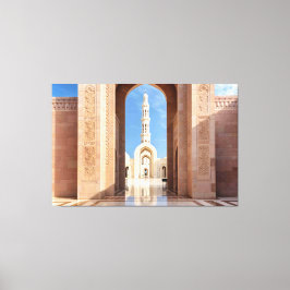 Lienzo Gran Mezquita del Sultán Qaboos