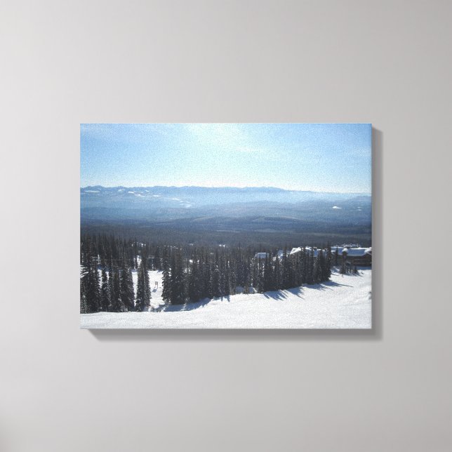 Lienzo Gran Monte Blanco (Anverso)