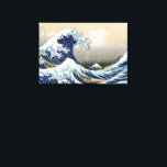 Lienzo Gran ola de Kanagawa | Hokusai |<br><div class="desc">La Gran Ola de Kanagawa es una huella de madera de Katsushika Hokusai.</div>