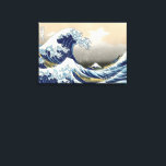 Lienzo Gran ola de Kanagawa | Hokusai |<br><div class="desc">La Gran Ola de Kanagawa es una huella de madera de Katsushika Hokusai.</div>