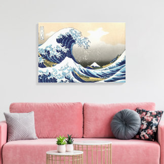 Lienzo Gran ola de Kanagawa | Hokusai |