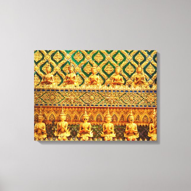 Lienzo Gran Palacio De Bangkok, Tailandia (Anverso)