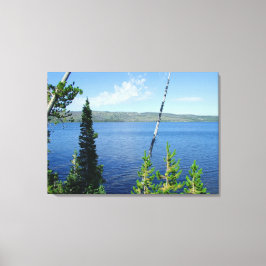 Lienzo Gran parque nacional de tetones.