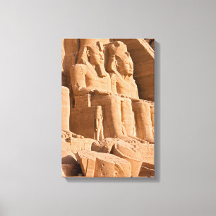 Lienzo Gran Templo de Abu Simbel - Ramsés II - Egipto