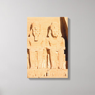 Lienzo Gran Templo de Abu Simbel - Ramsés II - Egipto