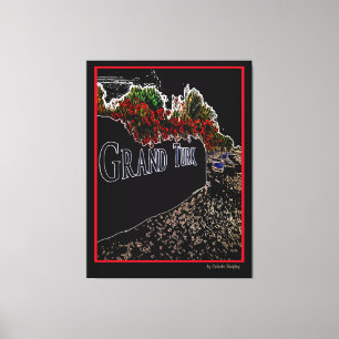 Lienzo Gran Turco abstracto elegante