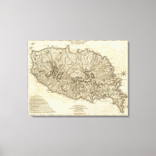 Lienzo Granada del la de l'Isle de la carta