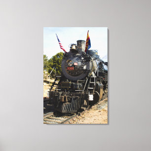 Lienzo Grand Canyon Railway máquina de vapor 4960