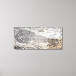 Lienzo Grande Pianta Prospettica - Venecia, c.1500