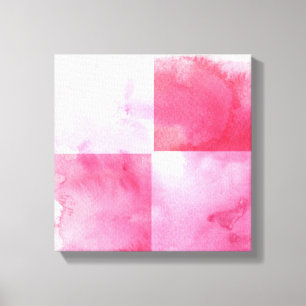 Lienzo grandes banderas de la acuarela para su diseño