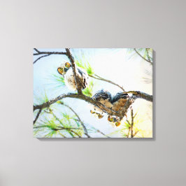 Lienzo Grandiosas Ovejas De Caballo Que Buscan El Bella A