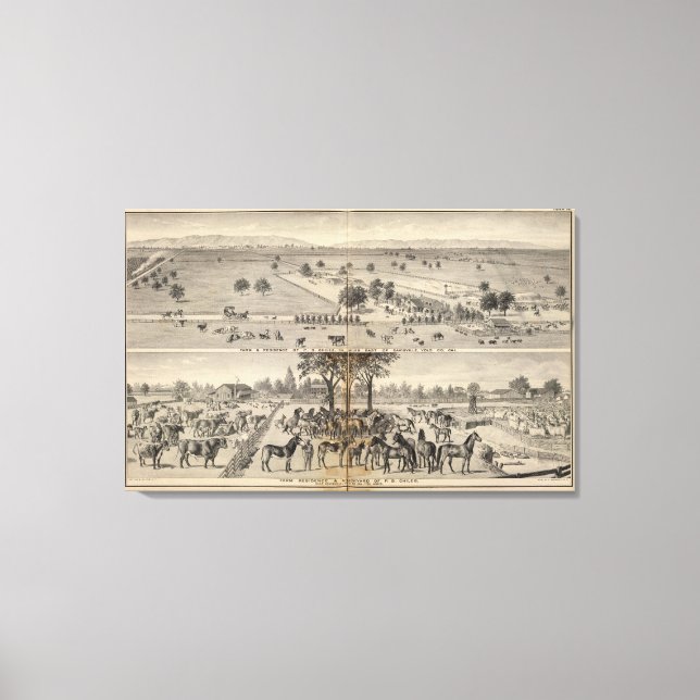 Lienzo Granja de Chiles, Davisville (Anverso)