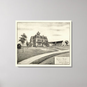 Lienzo Granja de la cúpula