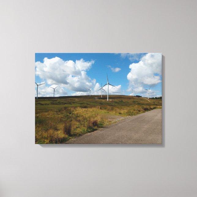 Lienzo Granja de viento Hill Top (Anverso)