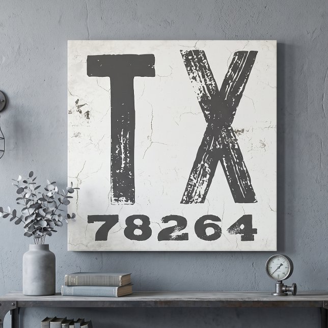 Lienzo Granja Rústica Código Postal Estado Texas (Subido por el creador)