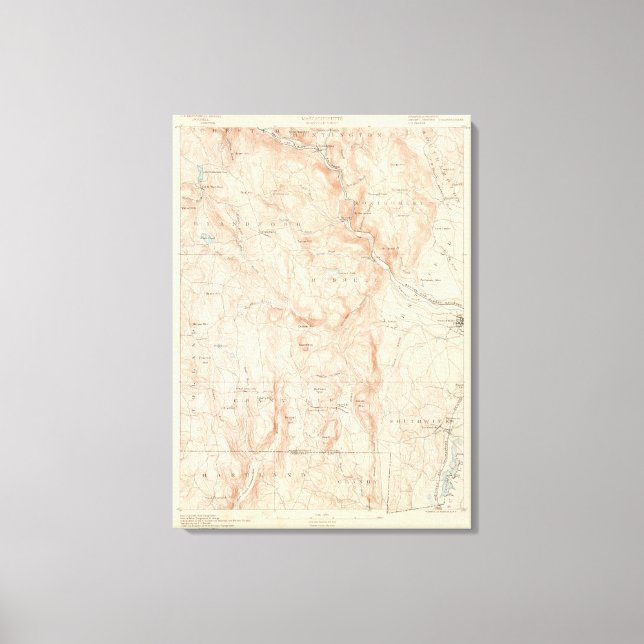 Lienzo Granville, Massachusetts (Anverso)