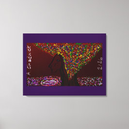 Lienzo Great-Grandmother Tree