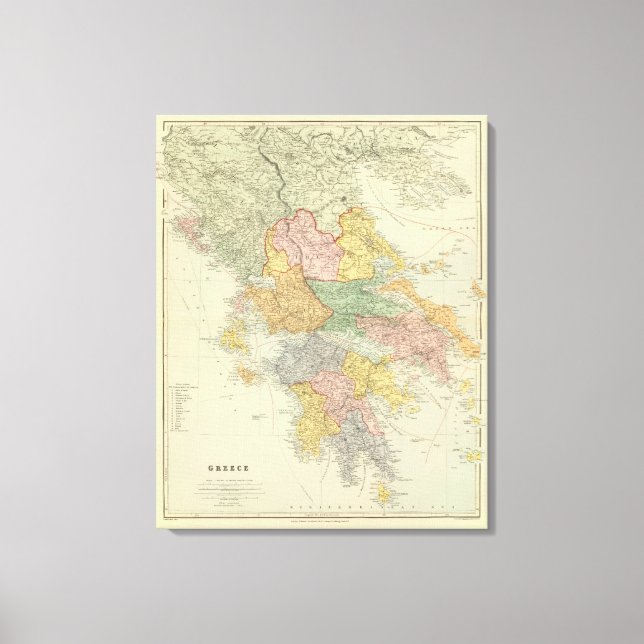 Lienzo Grecia (Anverso)