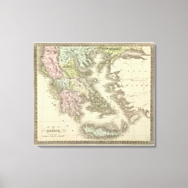 Lienzo Grecia 5 (Anverso)