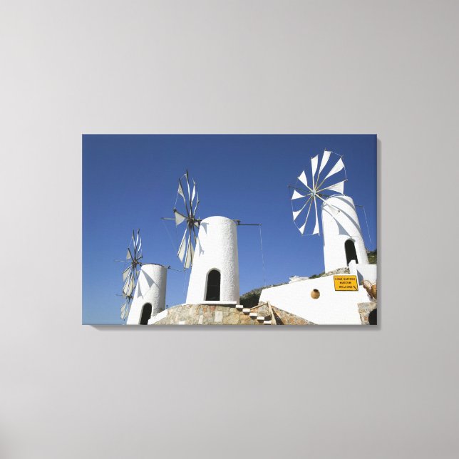 Lienzo GRECIA, CRETE, Provincia de Iraklio, Ano Kera: (Anverso)