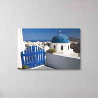 Grecia e isla griega de Santorini desde la