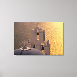 Lienzo Grecia, Islas Cíclicas, Santorini, Thira,