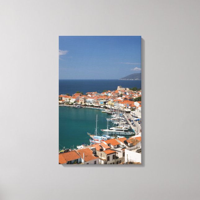 Lienzo GRECIA, Islas del Egeo Nororiental, SAMOS, 3 (Anverso)