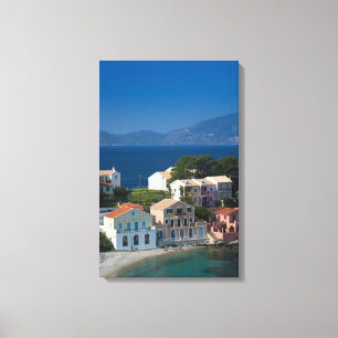 Lienzo GRECIA, Islas Jónicas, KEFALONIA, Assos: